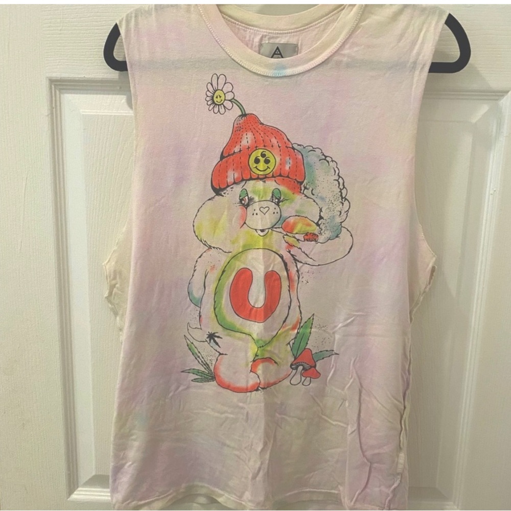 Rare UNIF Don’t Care Bears Muscle Tank
